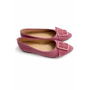 Avellini Pink Suede Shoes Flats Made In Italy Women’s Size 39 US 9